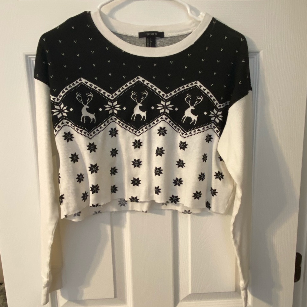 Christmas crop top